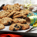 Chewy Blueberry Oatmeal Cookies