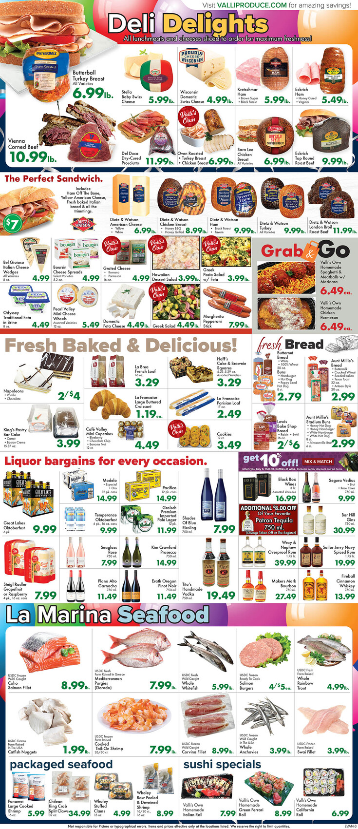Print Weekly Specials Valli Produce International Fresh Market