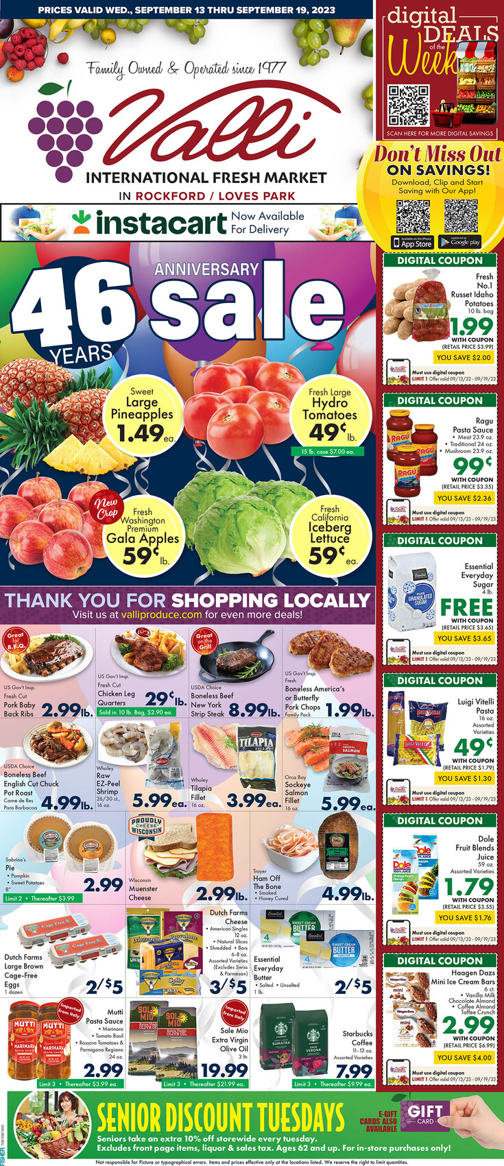 Print Weekly Specials Valli Produce International Fresh Market